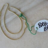 Brass chain 16 inches BR6BR